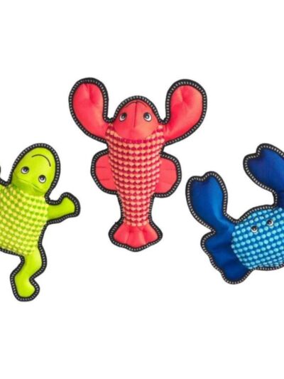 Spot Dura-fuse Sea Creature Dog Toy 10" Assorted