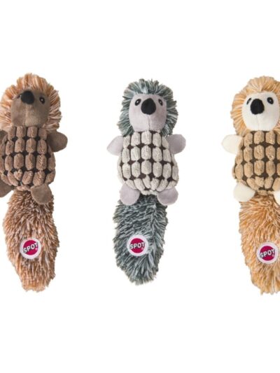 Spot Lil Spots Hedgehog Dog Toy Assorted, 1ea/7 in, 1 pk