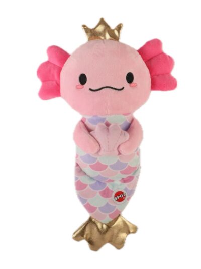 Spot Axolotl Mermaid Dog Toy 1ea/10 in