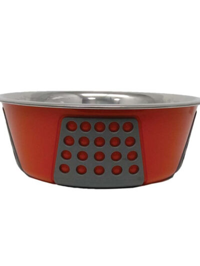 Spot Tribeca Dog Bowl Red, 1ea/15 oz