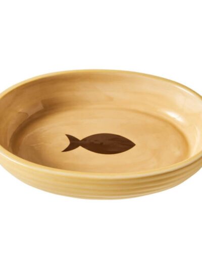 Spot Elegance Cat Bowl Cream, 1ea/6 in