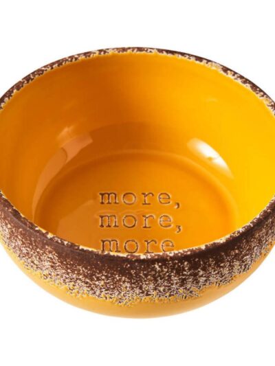 Spot More More Dog Bowl Mango, 1ea/7 in