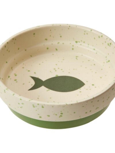 Spot Sedona Cat Dish Spruce Green, 1ea/5 in