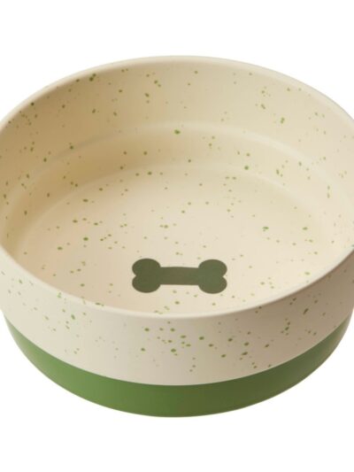 Spot Sedona Dog Dish Spruce Green, 1ea/7 in