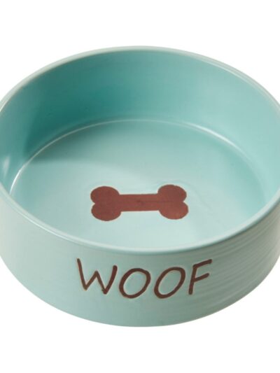 Spot Portofino Dog Dish Sky Blue, 1ea/5 in