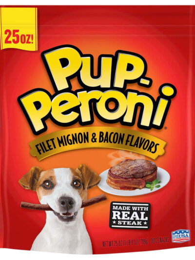 Pup-Peroni Filet Mignon & Bacon Flavor Dog Treats 1ea/25 oz