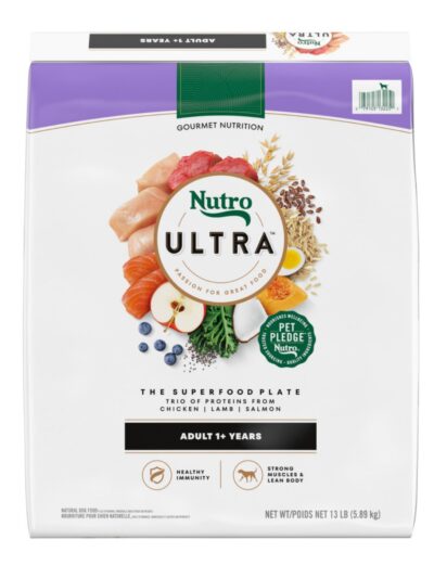 Nutro Products Ultra Adult Dry Dog Food Superfood Plate, 1ea/13 lb