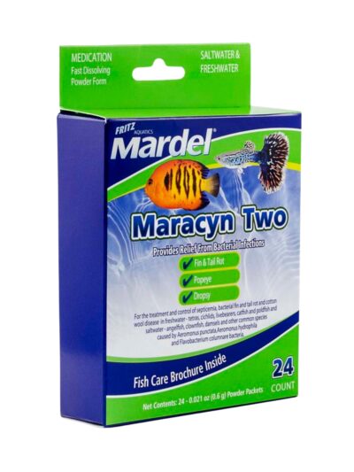 Mardel Maracyn 2 Antibacterial Medication 1ea/0.021 oz, 24 ct