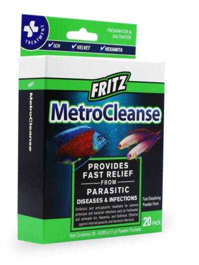 Fritz MetroCleanse AntiParasitic Medication 400g, 1ea/20 ct