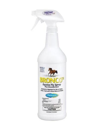Bronco Equine Fly Spray Plus Citronella Scent 1qt.