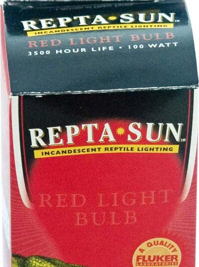 Fluker's Repta-Sun Incandescent Reptile Red Heat Bulb 1ea/40 W