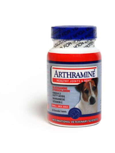 International Veterinary Sciences Arthramine Joint Care Chewable Tablet for Small & Medium Dogs 1ea/60 Tablets
