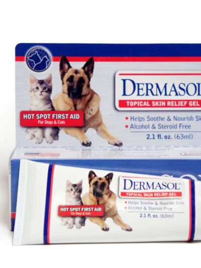 International Veterinary Sciences DERMASOL Skin Care Gel 1ea/2.1 fl oz