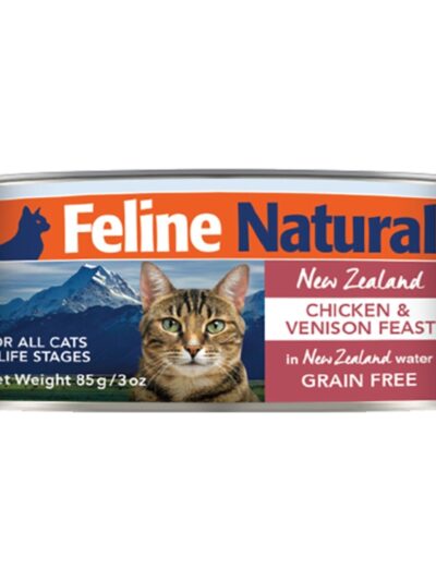 Feline Natural Cat Grain Free Chicken & Venison 3oz.