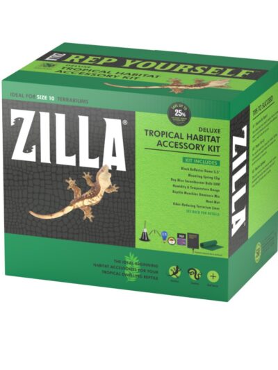 Zilla Tropical Habitat Accessory Kit 1ea