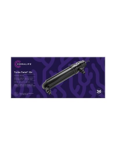 Coralife Turbo-Twist UV Sterilizer 1ea/12X, 36 W, Up To 500 gal