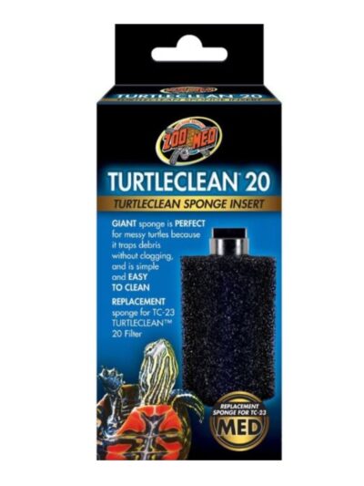 Zoo Med Turtle Clean Replacement Sponge  Medium-20G
