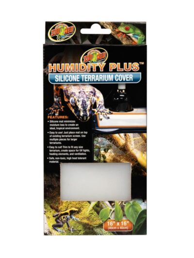 Zoo Med Humidity Plus Silicone Terrarium Cover 1ea/16In X 16 in