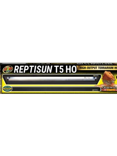 Zoo Med ReptiSun T5 HO Terrarium Hood w/ 10.0 Bulb 1ea/24 in