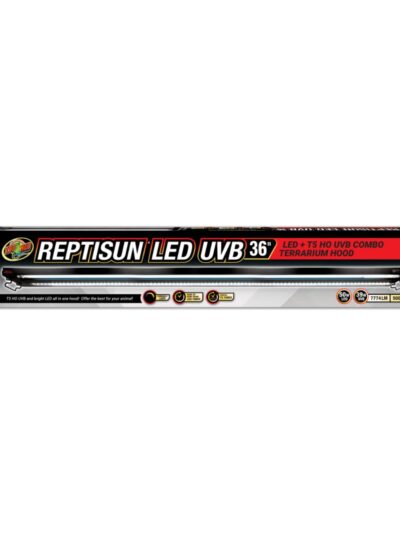 Zoo Med Reptisun LED UVB Combo Terrarium Hood 1ea/36in.