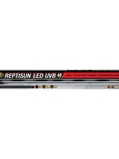 Zoo Med Reptisun LED UVB Combo Terrarium Hood 1ea/48 in