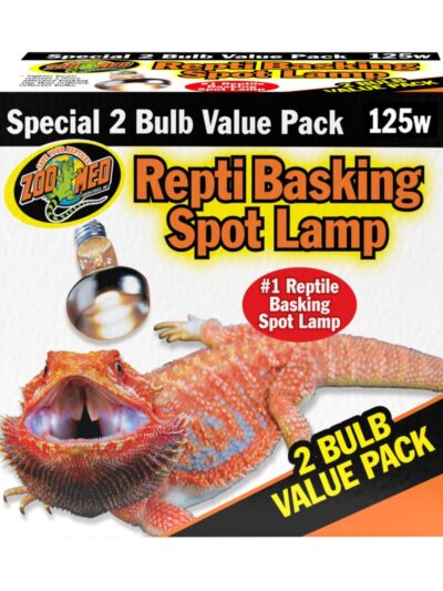 Zoo Med Repti Basking Spot Lamp 1ea/125 W, 2 pk