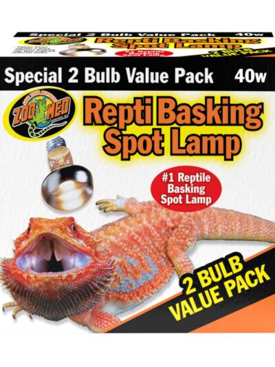 Zoo Med Repti Basking Spot Lamp 1ea/40 W, 2 pk