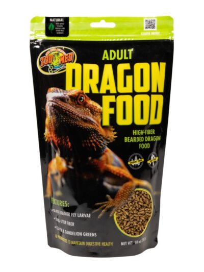 Zoo Med Adult High Fiber Dragon Food 1ea/10 oz