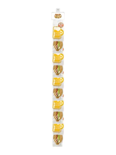 Bosco & Roxy's Dog Burger & Beer Cookies Clip Strip - 12 Count