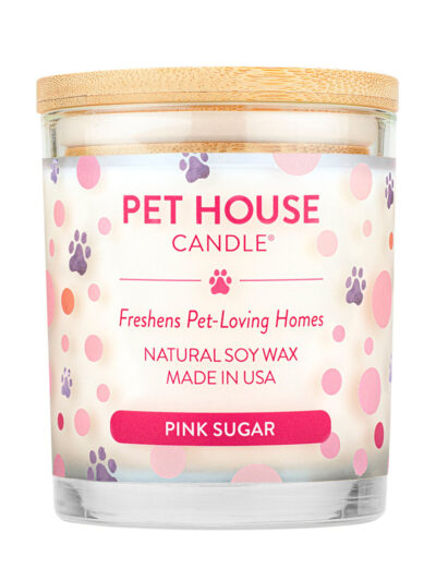 Pet House Candle Pink Sugar Large Case of 3