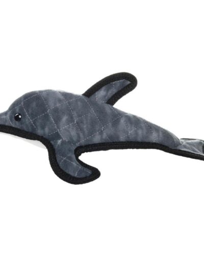 Tuffy Ocean Durable Dolphin Dog Toy 1ea/MD