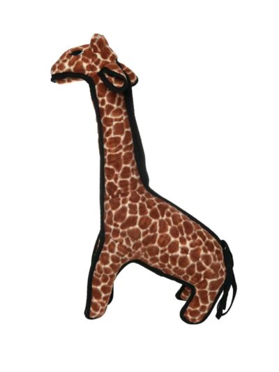 Tuffy Zoo Giraffe Durable Dog Toy Brown, 1ea/23 in