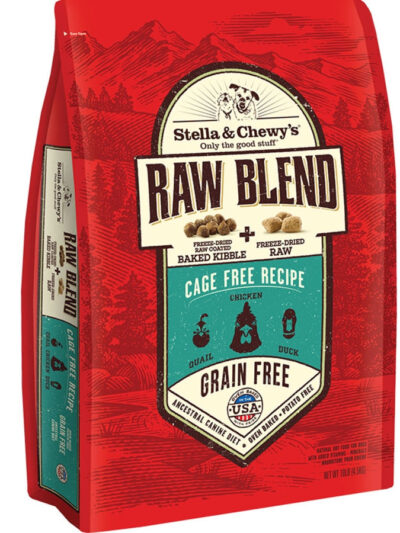 STELLA & CHEWY'S DOG RAW BLEND CAGE FREE 10LB
