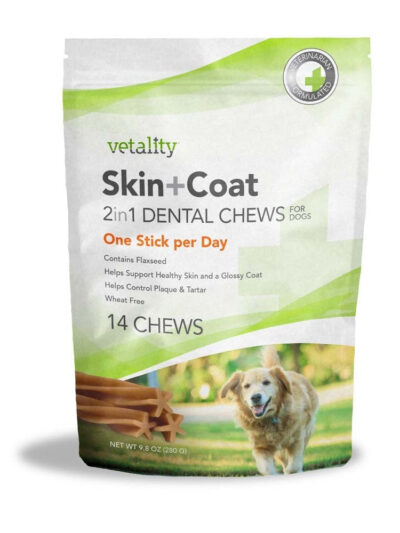 Vetality Hip & Joint 2 in 1 Dental Chews 1ea/9.8 oz, 14 ct