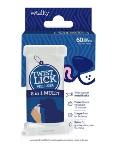Vetality Twist & Lick 8 In 1 Supplement Beef 2.3oz.