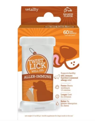 Vetality Twist & Lick Skin & Coat Supplement Salmon 2.3oz.