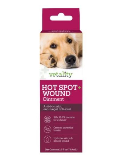 Vetality Hot Spot & Wound Ointment For Pets 2.5oz.