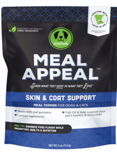 Stashios Meal Appeal Bulk Skin & Coat 4oz. 3 packs