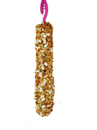 A and E Cages Smakers Snack Orange Treat Stick for Cockatiels 3.17 oz 2 Count