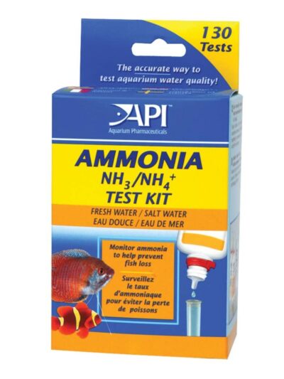 API Ammonia Test Kit for Freshwater and Saltwater Aquarium 1ea