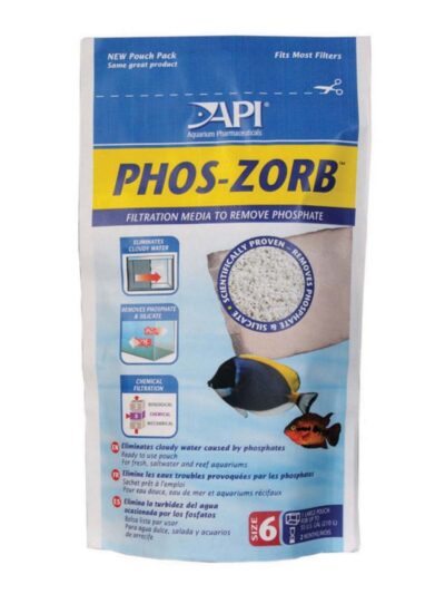 API PHOS-ZORB Aquarium Filter Media 1ea/Size 6, 1 pk