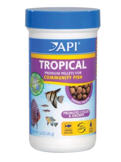 API Tropical Premium Pellets Fish Food 1ea/1.6 oz.