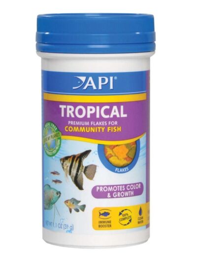 API Tropical Premium Flakes Fish Food 1ea/1.1 oz.