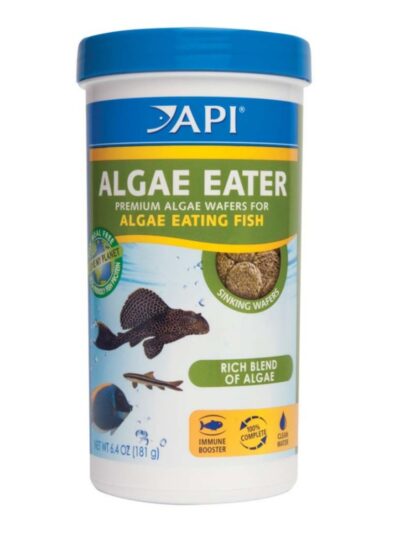 API Algae Eater Premium Sinking Wafer Fish Food 1ea/6.4 oz.