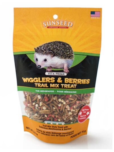 Sun Seed Vita Prima Wigglers and Berries Trail Mix Hedgehog Treat 1ea/2.5 oz.