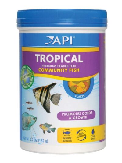 API Tropical Premium Flakes Fish Food 1ea/5.7 oz.