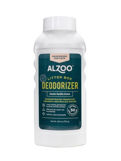 Alzoo Mineral-Based Litter Deodorizer Sweet Vanilla 26.6oz.