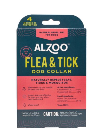 Alzoo Plant-Based Flea & Tick Collar Large Dog 29.5In.