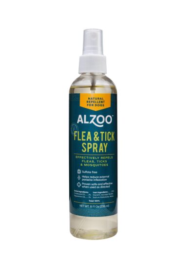 Alzoo Plant Based Flea & Tick Spray 8oz.