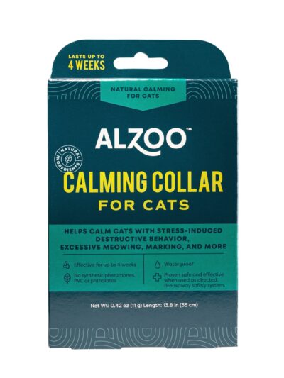 Alzoo Plant-Based Calming Collar Cat 13.8in.